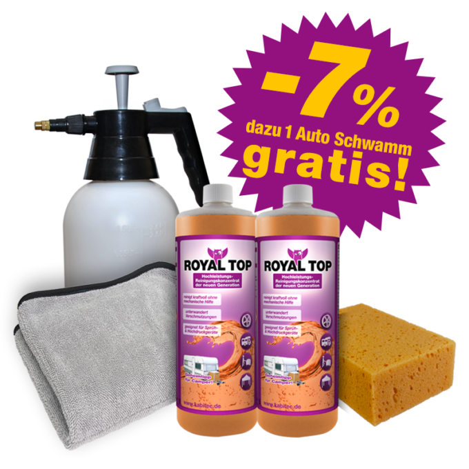 ROYAL TOP reinigt problemlos