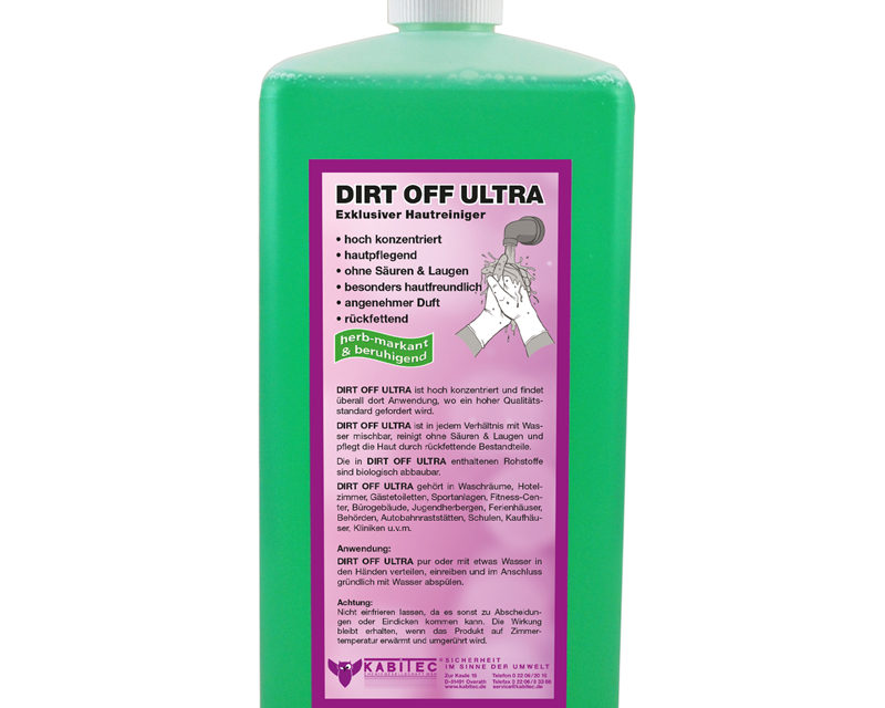 DIRT OFF ULTRA grün