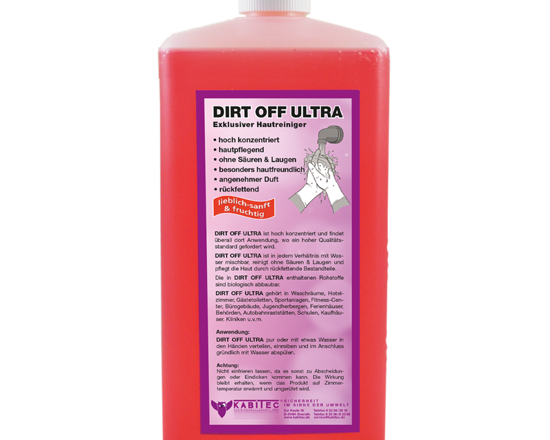 DIRT OFF ULTRA Rot