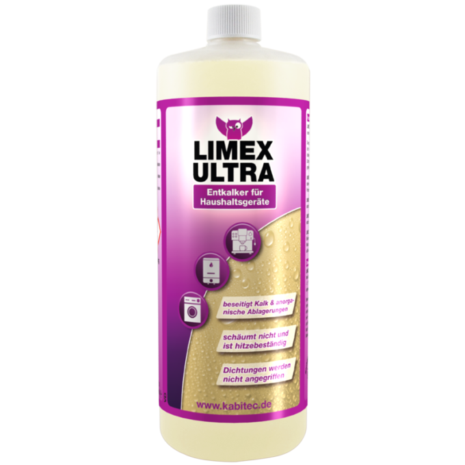 LIMEX ULTRA beseitigt Kalk & anorganische Ablagerungen