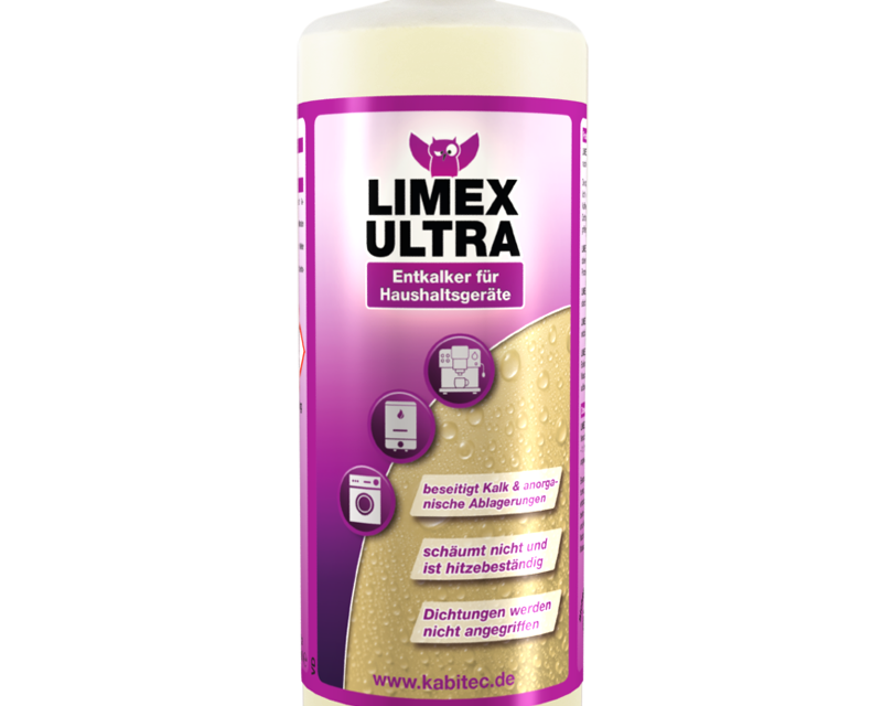LIMEX ULTRA beseitigt Kalk & anorganische Ablagerungen