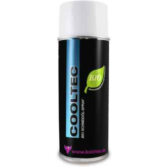 Bio Schneidöl-Spray bewirkt eine optimale Kühlung beim Drehen, Bohren, Fräsen, Schneiden und Sägen