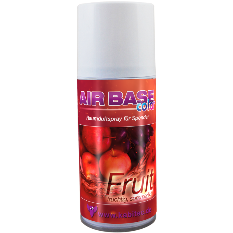 AIR BASE COLOR FRUIT (sommerlich-fruchtig) Raumduftspray für Spender 150 ml  - KABITEC Chemiegesellschaft mbH