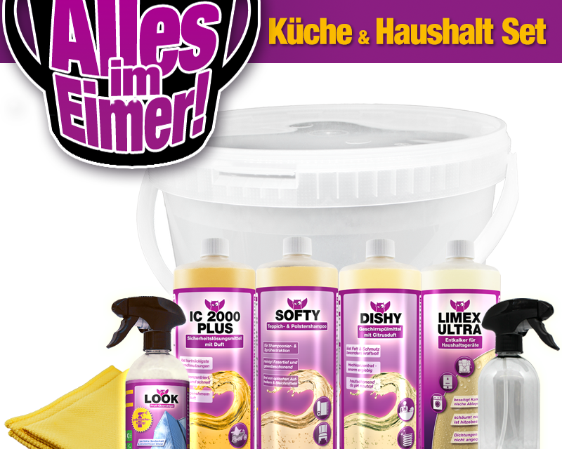 Küche und Haushalt Set