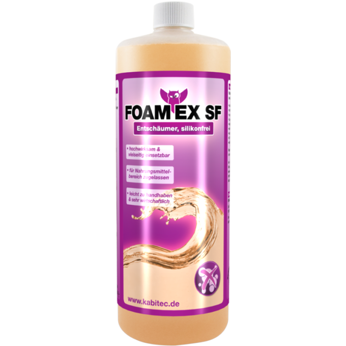 Entschäumer zur schnellen Schaumbekämpfung, silikonfrei