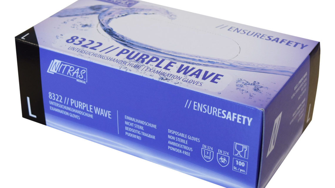 NITRAS Medical 8322 PURPLE Violett