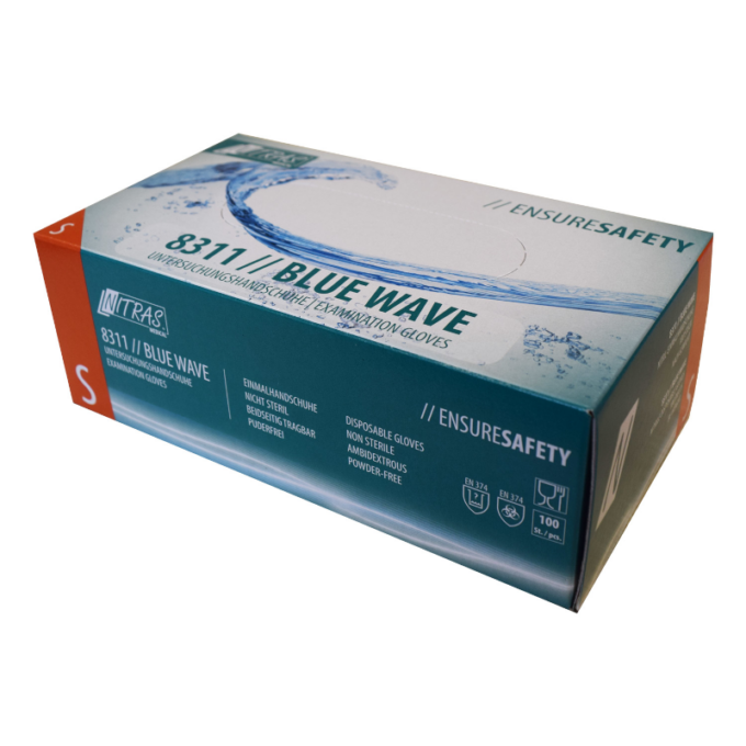 NITRAS Medical 8311 BLUE WAVE blau