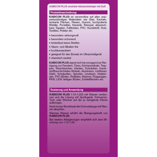 Allzweckreiniger,chemisch neutral