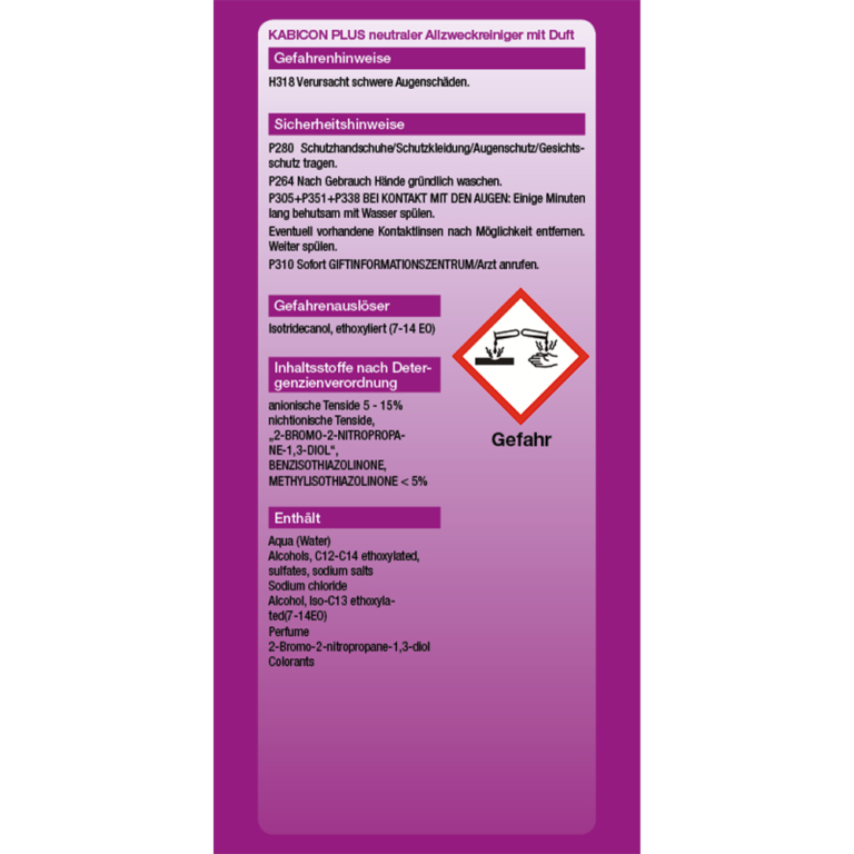 Allzweckreiniger,chemisch neutral