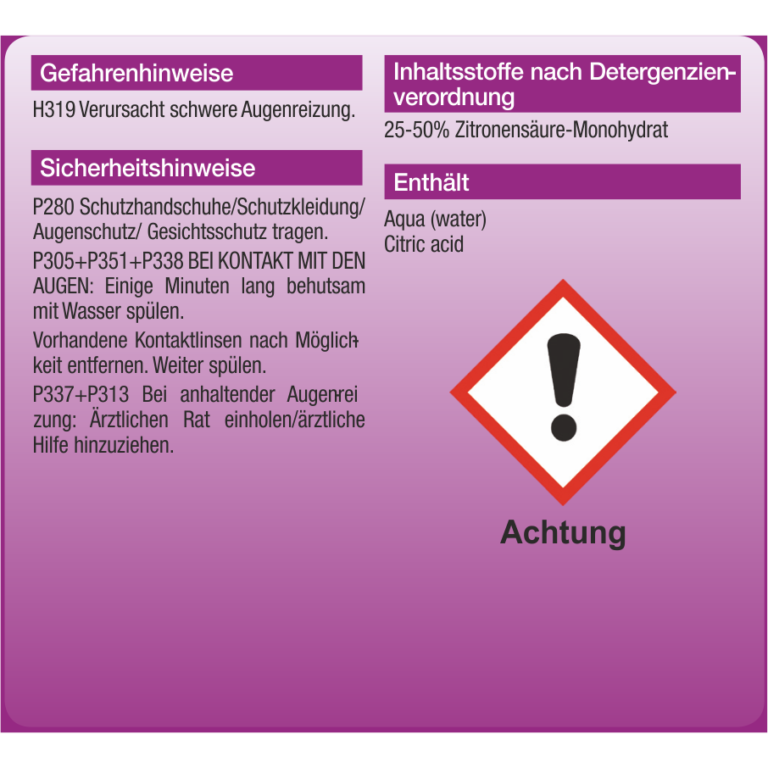 LIMEX ULTRA beseitigt Kalk & anorganische Ablagerungen