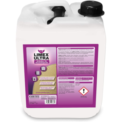 LIMEX ULTRA beseitigt Kalk & anorganische Ablagerungen