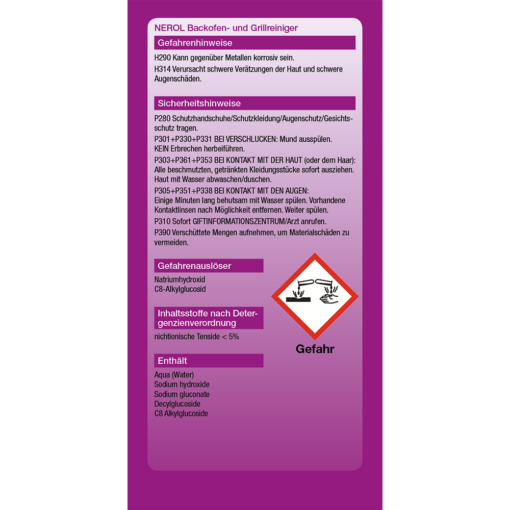 Backofen- und Grillreiniger