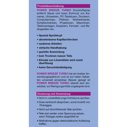 Druckluftspray extra stark