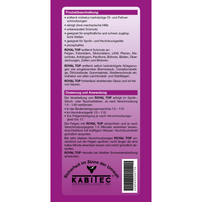 Hochleistungsreiniger