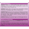 SANIDES PLUS Etikett-5 Liter Kanister Beschreibung SANIDES PLUS Sanitärreiniger mit Doppelwirkung Badreiniger 5 Liter Kanister