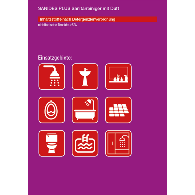 gebrauchsfertiger Sanitärreiniger