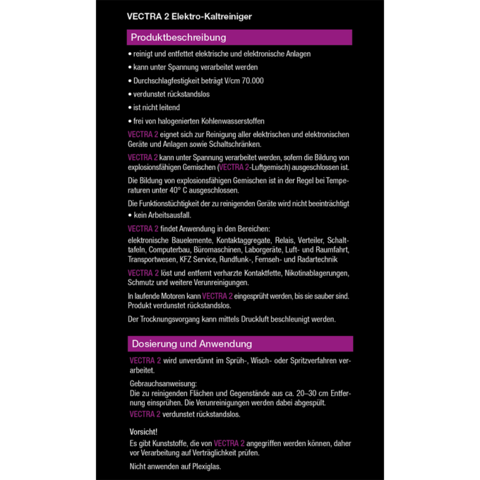 Elektro-Kaltreiniger