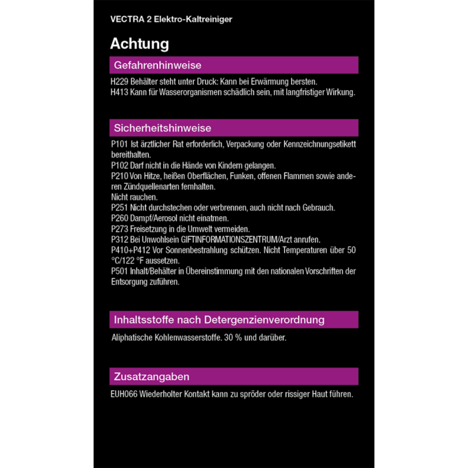 Elektro-Kaltreiniger