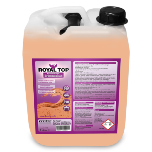 ROYAL-TOP-5L Hochleistungs Reinigungskonzentrat Kanister