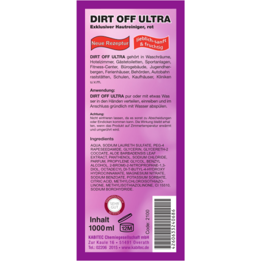 Dirt Off Ultra rot 1000ml