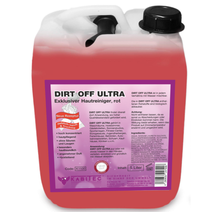 DIRT OFF ULTRA ROT 5l Kanister