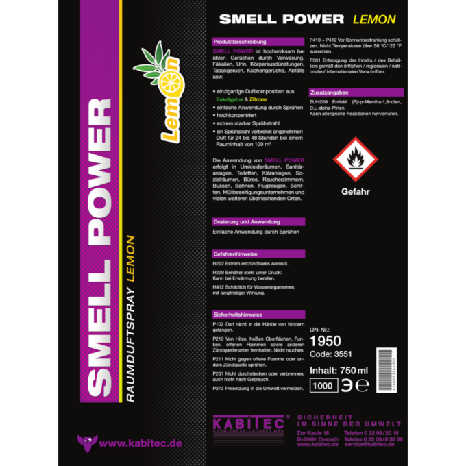 SMELL POWER LEMON SiHis