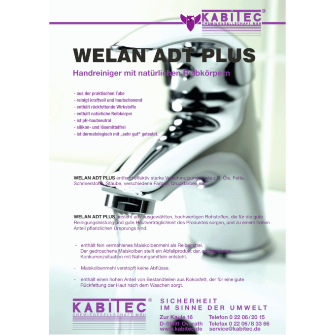 WELAN ADT PLUS Prospekt Tube