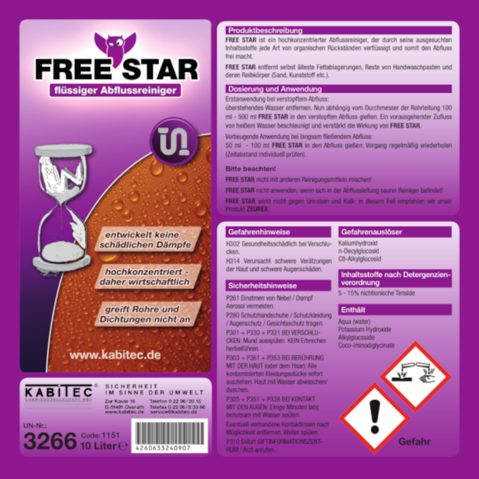 KC_FREE STAR_10-Liter-Etikett