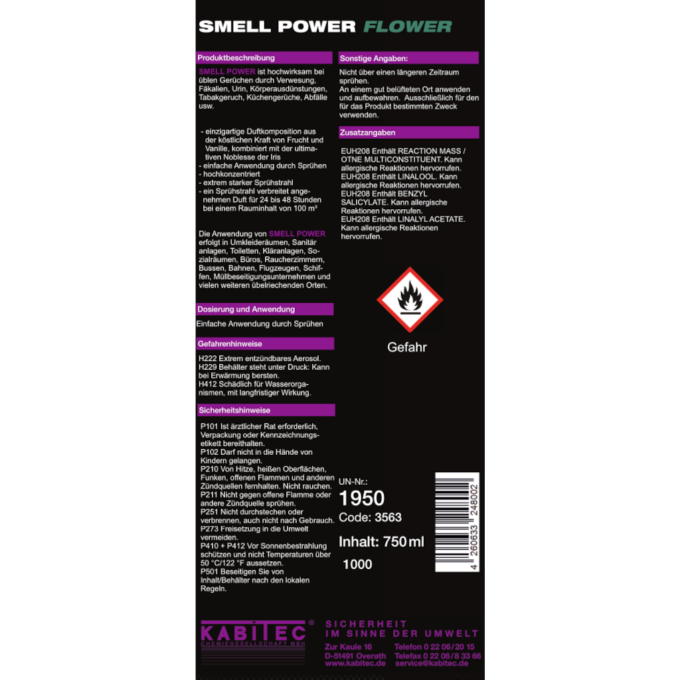 SMELL POWER FLOWER SiHis
